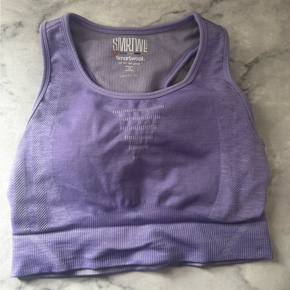 Smartwool Seamless Racerback Sports Bra - Picture 2 of 7